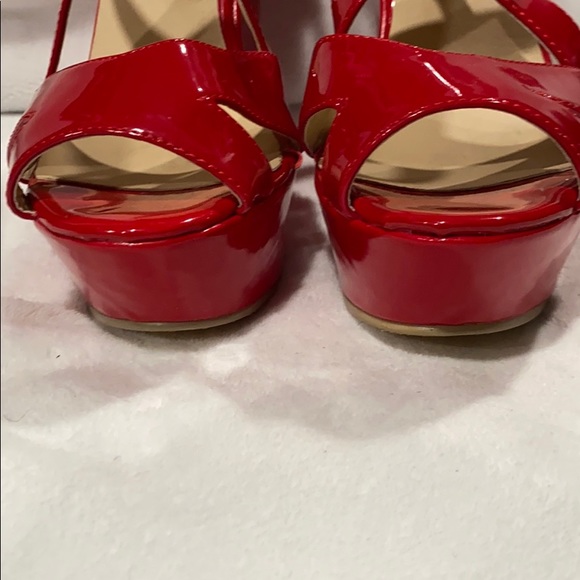 Candy Apple Red Wedges✨ - Picture 3 of 7